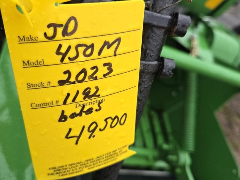 2023 JOHN DEERE 450M SILAGE