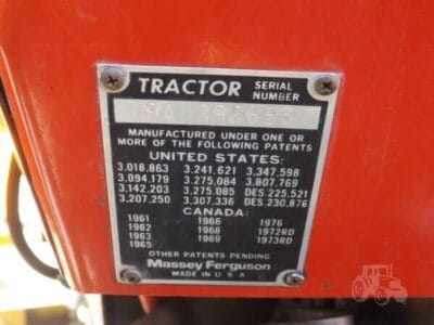 1978 Massey-Ferguson 230 Tractor