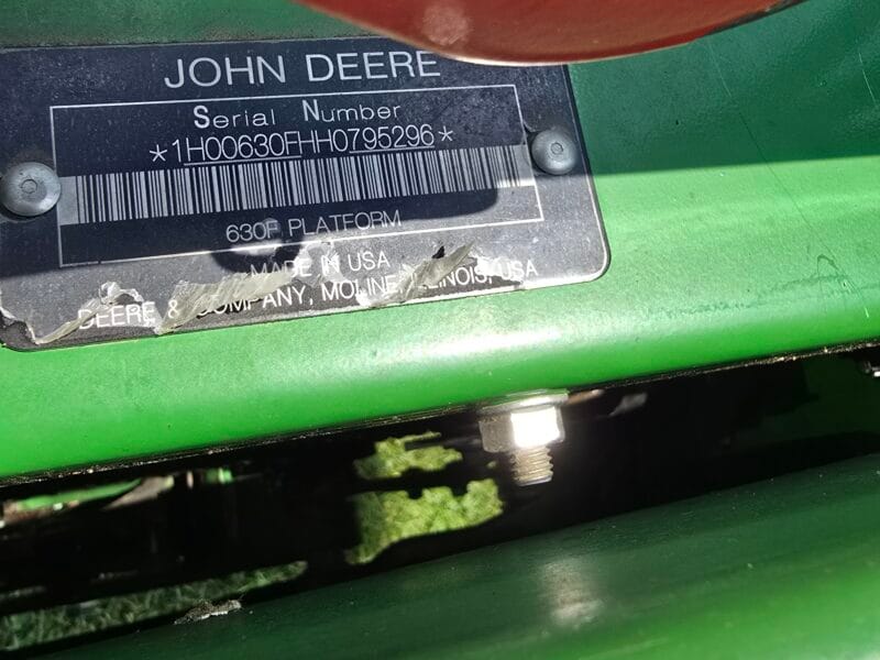 Jd 630F Head