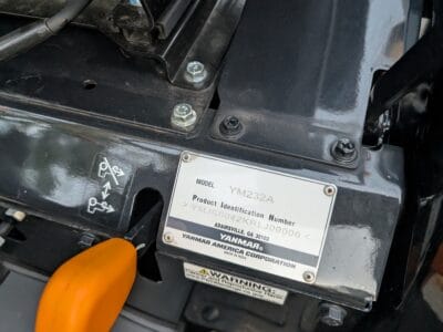 Yanmar YM Series YM232 Tractor Loader