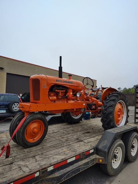 1947 Allis Chalmers WC Fully Restored Show Tractor