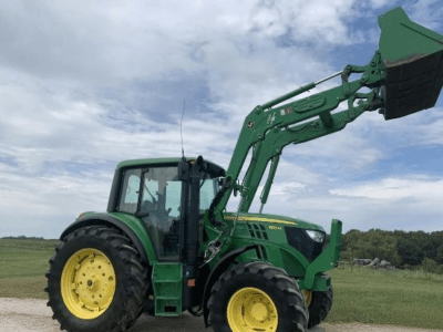 2015 JOHN DEERE 6125M TRACTOR
